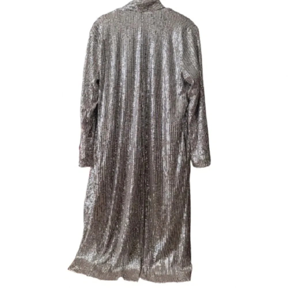 Anthropologie Mare Mare Sequin Duster Jacket | Size Small - Picture 5 of 6